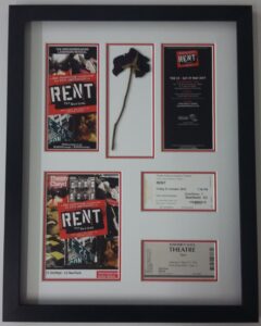 Theatre tickets and memorabilia